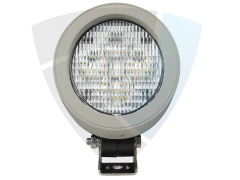 Lampa robocza OSRAM 4 LED, 60W, rozproszona, szara, okrągła, przeznaczona do John Deere TT.16604